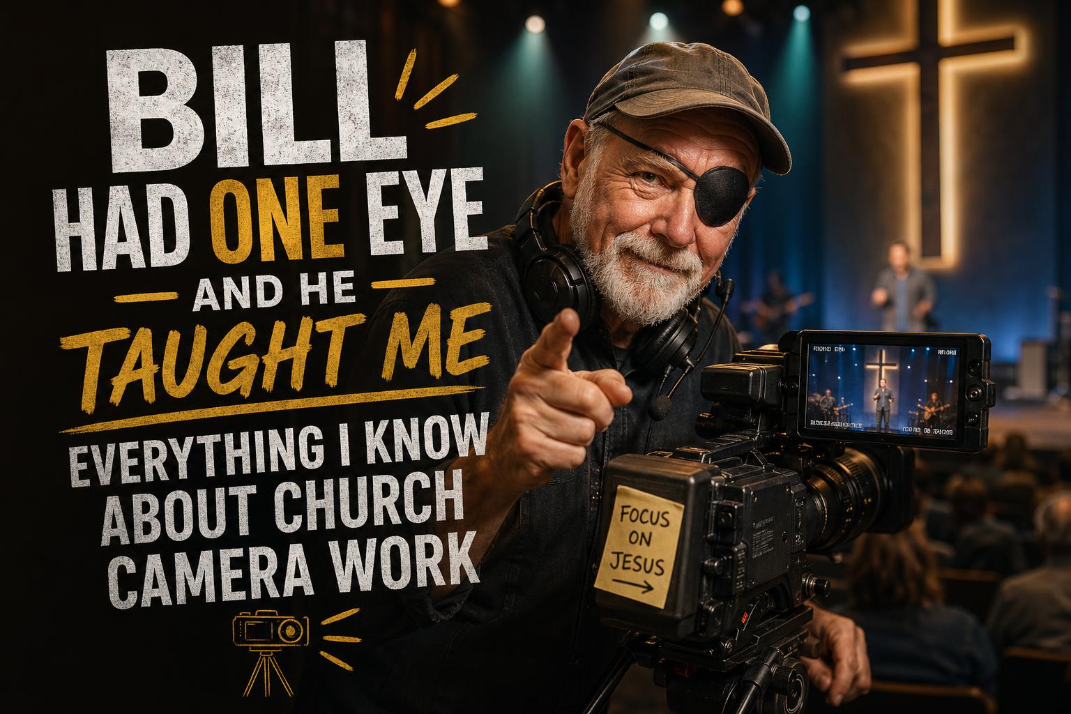 Bill Had One Eye and He Taught Me Everything I Know About Church Camera Work